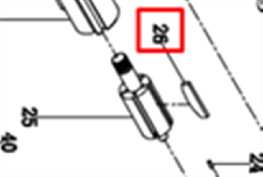 Лепесток для NP4744 NORDBERG NP4744#26
