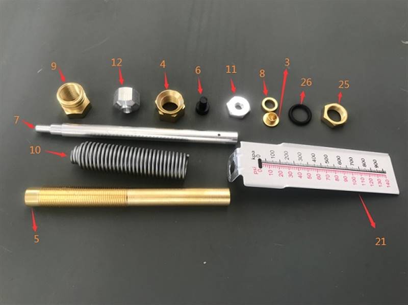 Манометр для Ti9 NORDBERG Ti9_GAUGE