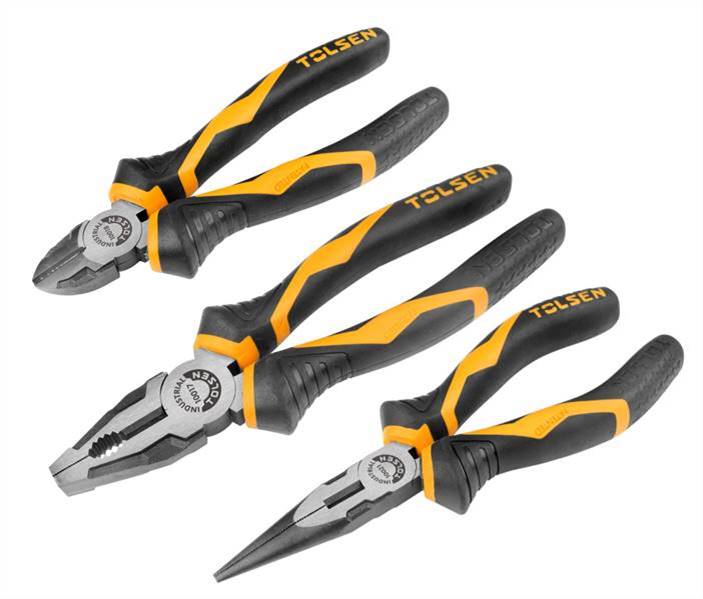 Набор пассатижей и бокорезы "GRIPro" 3 предмета TOLSEN TT10410