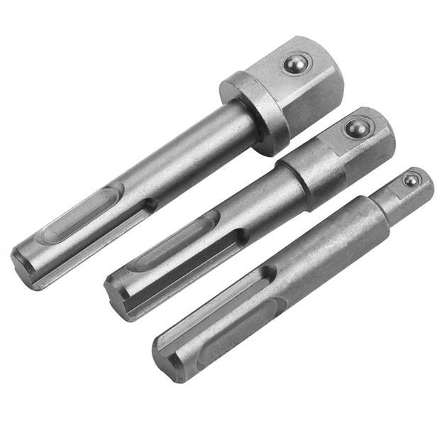 Набор переходников SDS+>1/4" 3/8" 1/2" 3 предмета TOLSEN TT77865