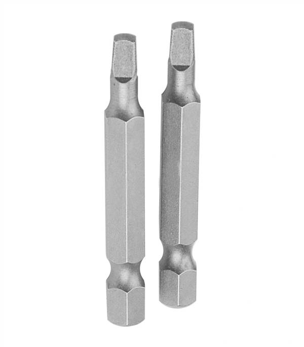 Набор вставок (бит) торцевых 1/4" Square S2 50 мм 2 предмета TOLSEN TT20339